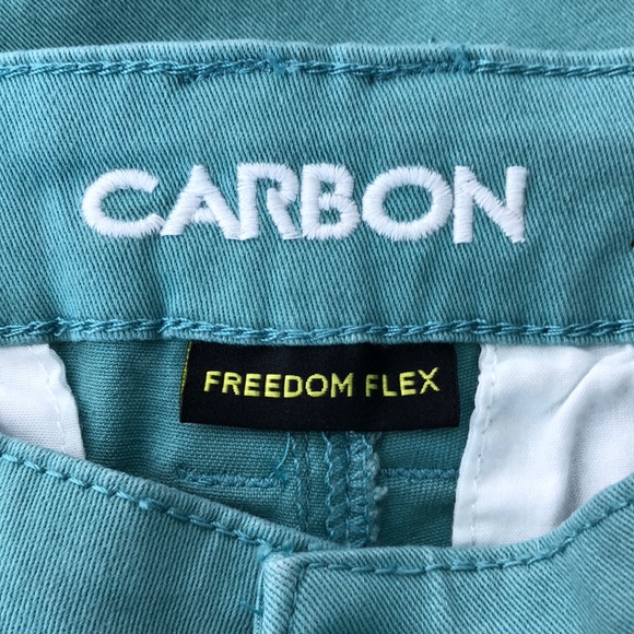 Carbon Flex Blue/Green Skinny Jeans NWT - Picture 6 of 9